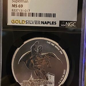 Superman Silver Coin